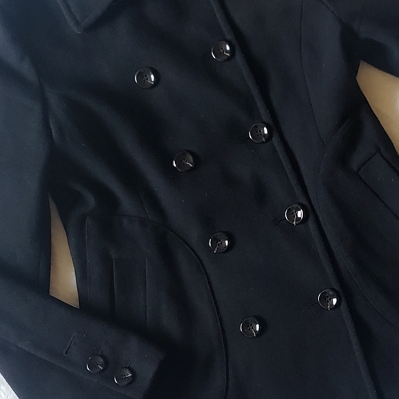 🧥Tommy Hilfiger- Wool Pea Coat - Picture 9 of 16